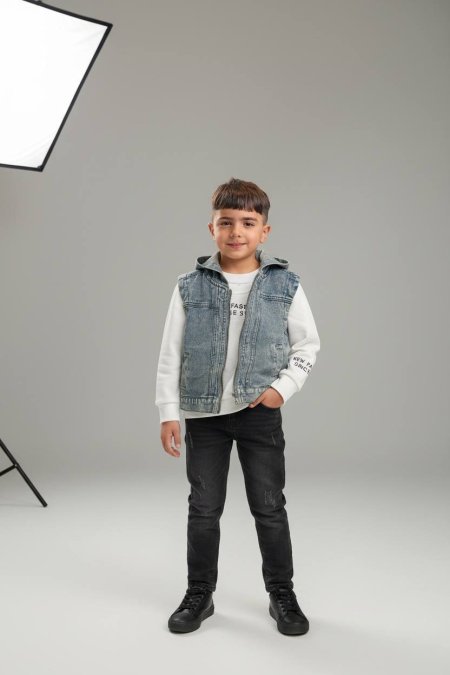 طقم جينز ولادي