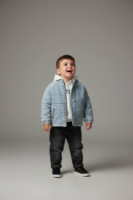 طقم جينز ولادي 3 قطع