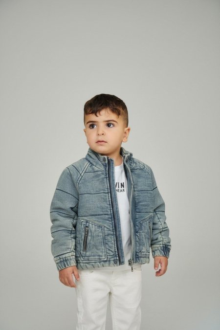 طقم جينز ولادي 3 قطع