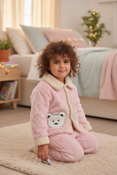 بجامة فرو بناتي ولادي