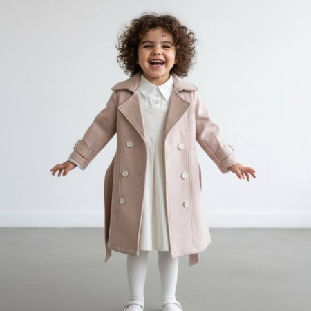 ترانشكوت مع فستان