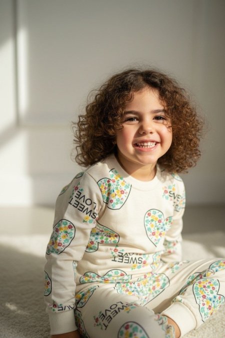 بجامة بناتي ربيعي سويت