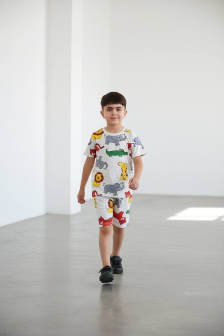 بجامه ولادي حيوانات 2-8