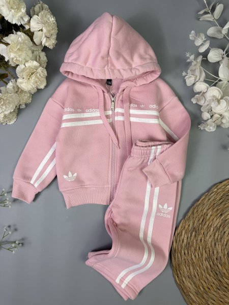 بدلة شتوي بناتي بيبي ADIDAS 12-30