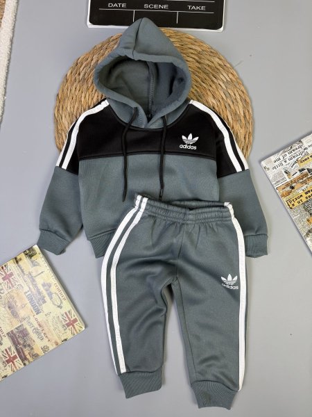 بدلة شتوي بيبي ولادي ADIDAS 12-30